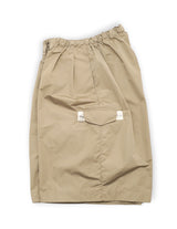 WM03-SP2610303 NYLON TAFFETA WATER PROOF WIDE HALF PANTS