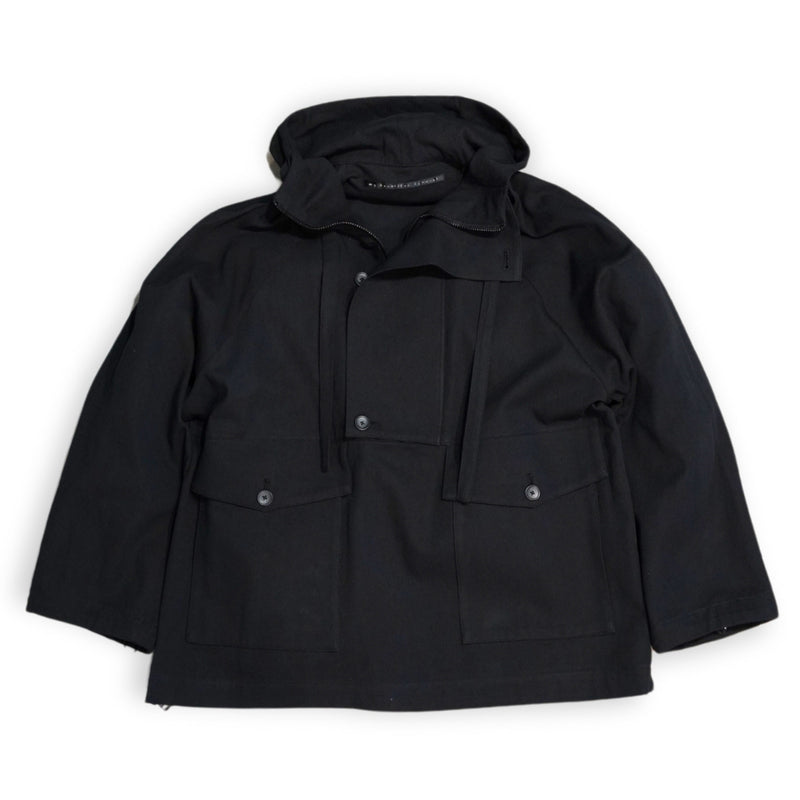 WM04-BZ251041 COTTON LINEN OVERSIZED ANORAK