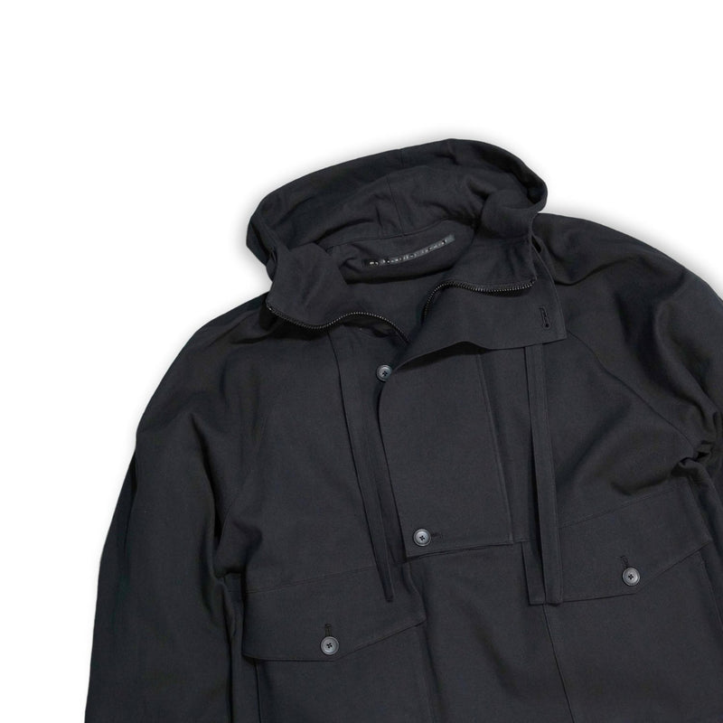 WM04-BZ251041 COTTON LINEN OVERSIZED ANORAK