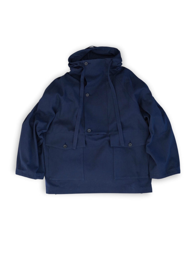 WM04-BZ251041 COTTON LINEN OVERSIZED ANORAK