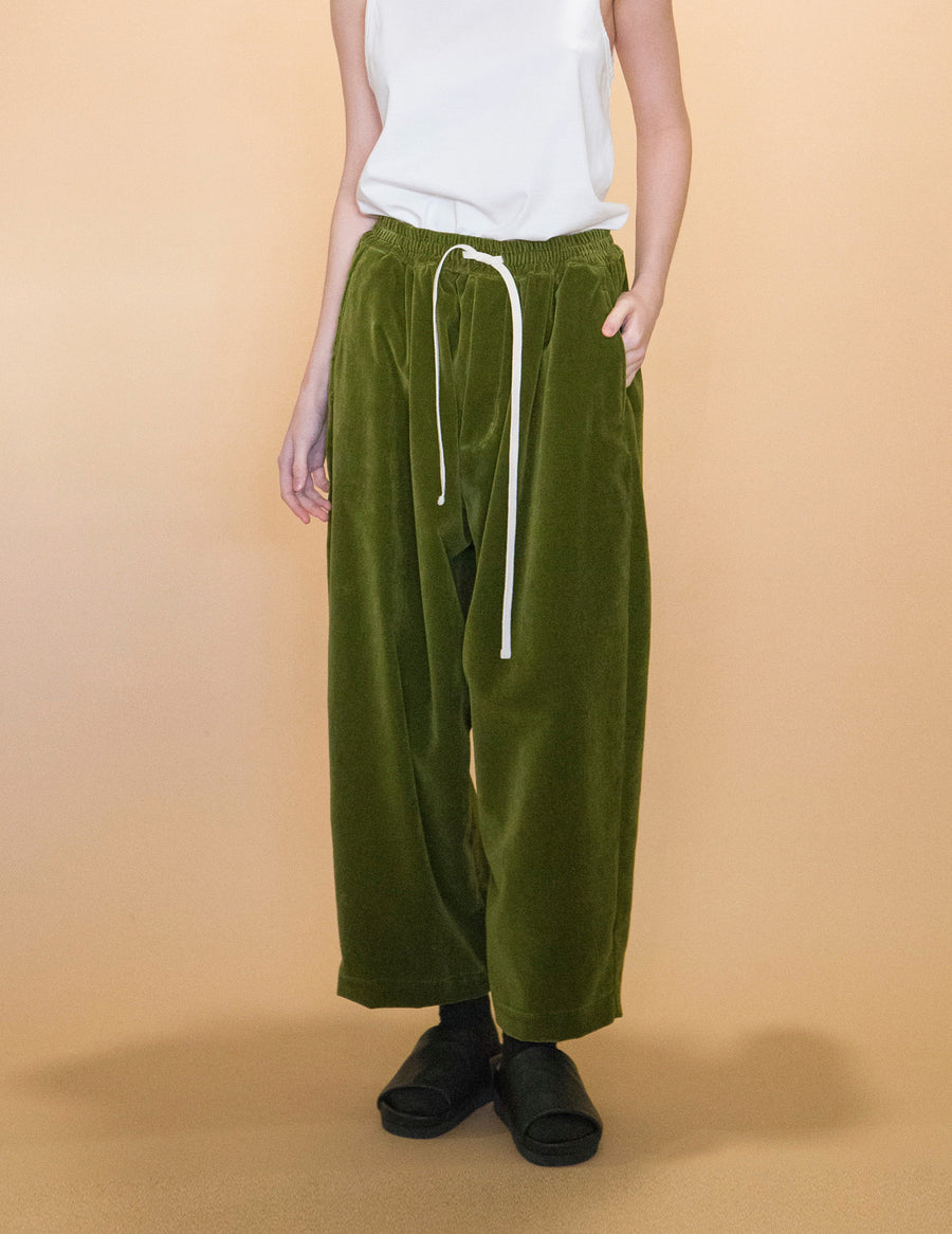 WM04-PT232042 VELVET USED FINISH PANTS