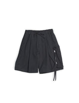 WM04-SP251044 COTTON LINEN BIG POCKET SHORT PANTS