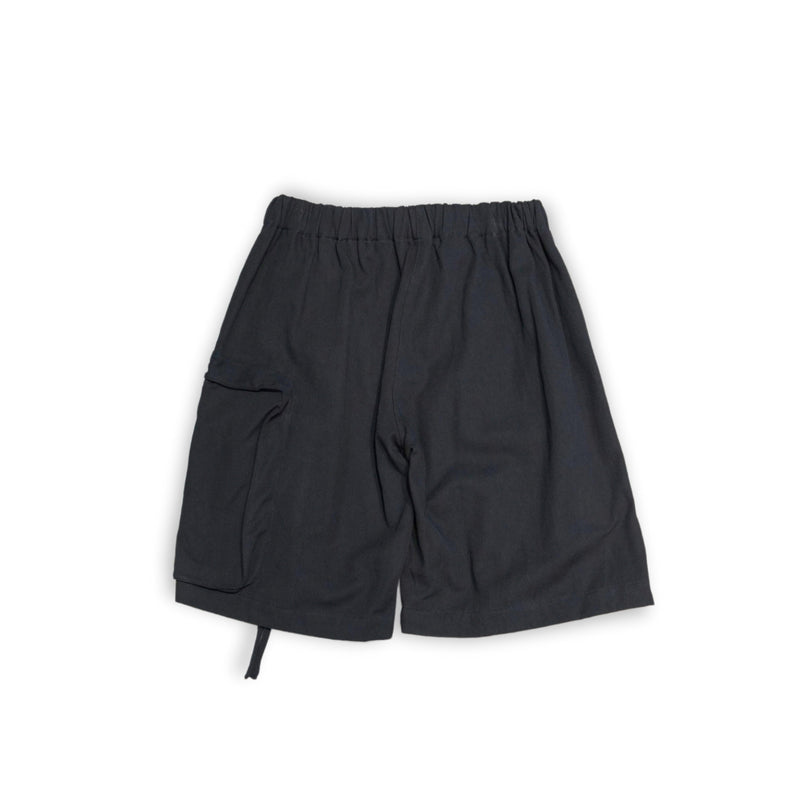 WM04-SP251044 COTTON LINEN BIG POCKET SHORT PANTS