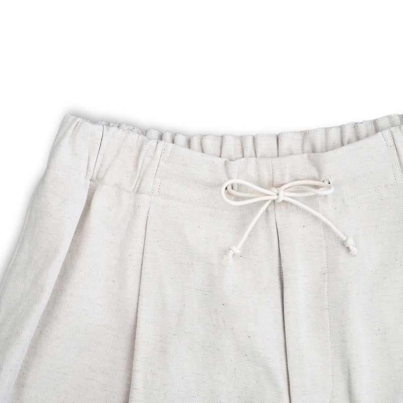 WM04-SP251044 COTTON LINEN BIG POCKET SHORT PANTS
