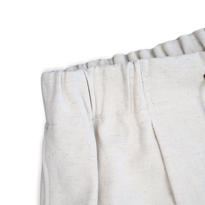 WM04-SP251044 COTTON LINEN BIG POCKET SHORT PANTS
