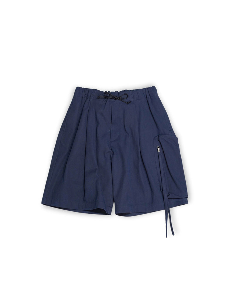 WM04-SP251044 COTTON LINEN BIG POCKET SHORT PANTS