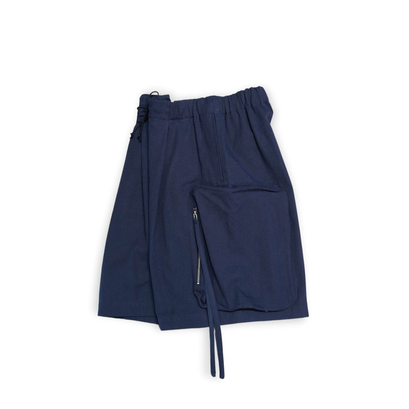 WM04-SP251044 COTTON LINEN BIG POCKET SHORT PANTS