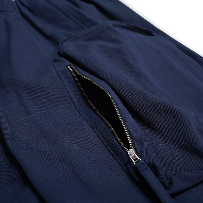 WM04-SP251044 COTTON LINEN BIG POCKET SHORT PANTS