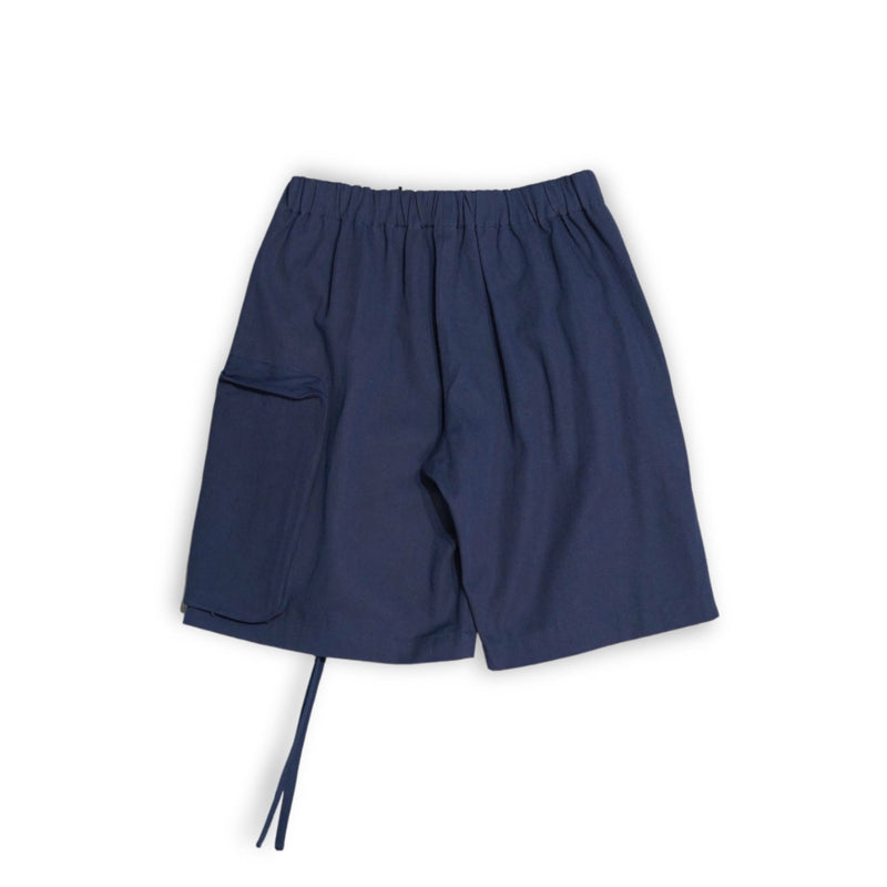 WM04-SP251044 COTTON LINEN BIG POCKET SHORT PANTS