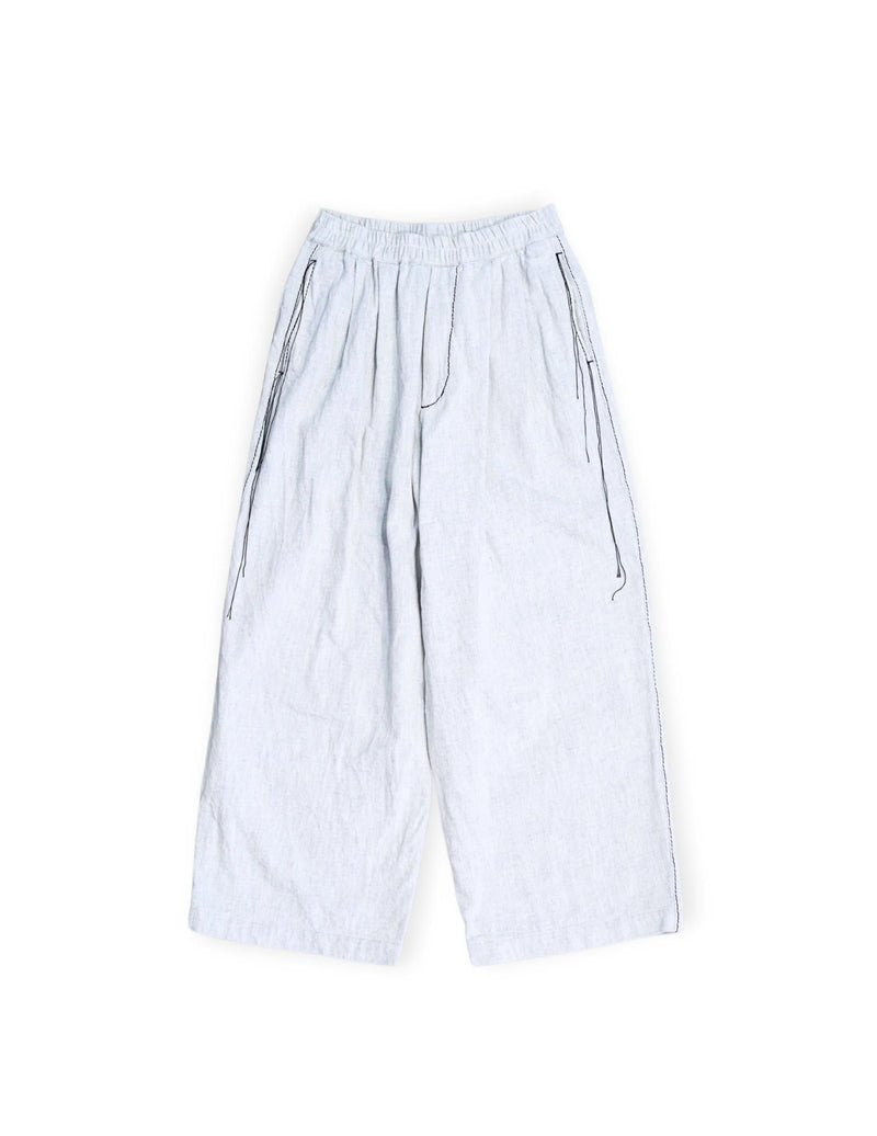 WM06-PT251062 0TH STITCH DENIM WIDE PANTS