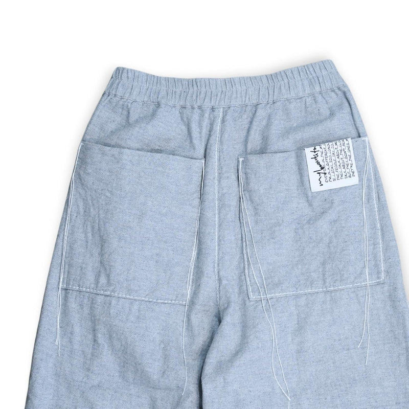 WM06-PT251062 0TH STITCH DENIM WIDE PANTS