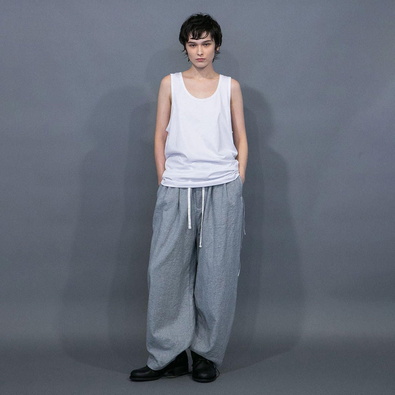 WM06-PT251062 0TH STITCH DENIM WIDE PANTS
