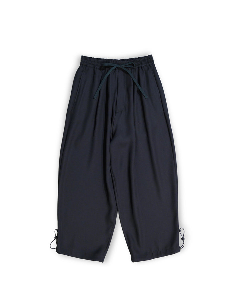 WM07-PT251074 CU/TRIXION 2WAY DOUBLE CLOTH WIDE EASY PANTS