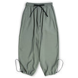 WM07-PT251074 CU/TRIXION 2WAY DOUBLE CLOTH WIDE EASY PANTS