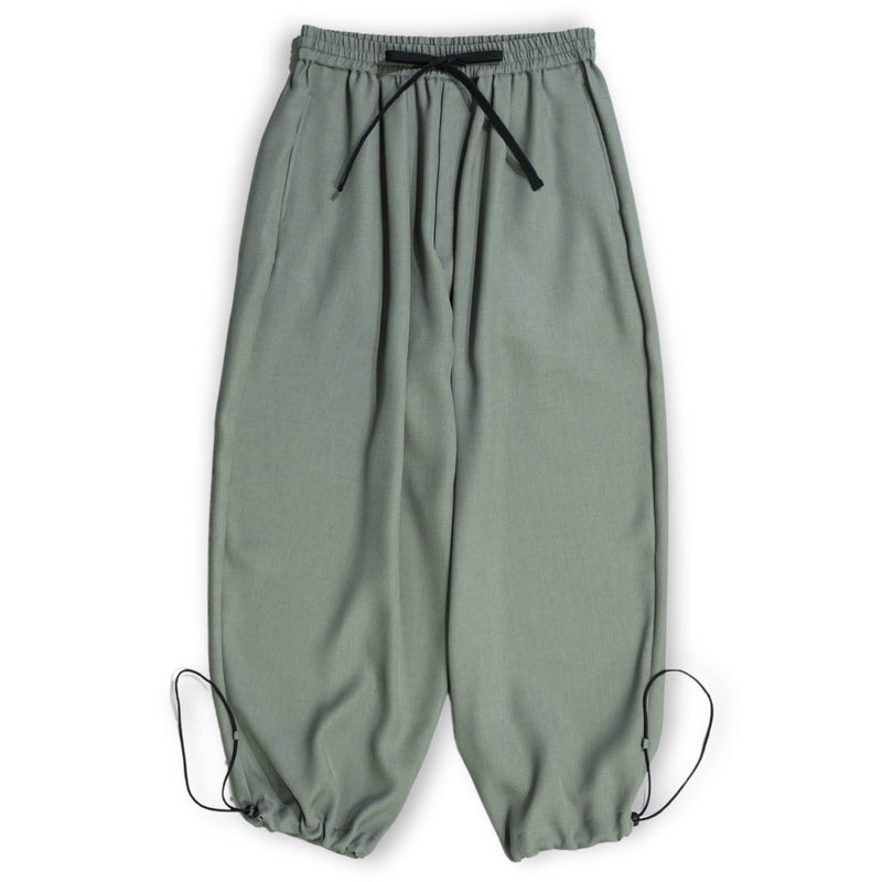 WM07-PT251074 CU/TRIXION 2WAY DOUBLE CLOTH WIDE EASY PANTS