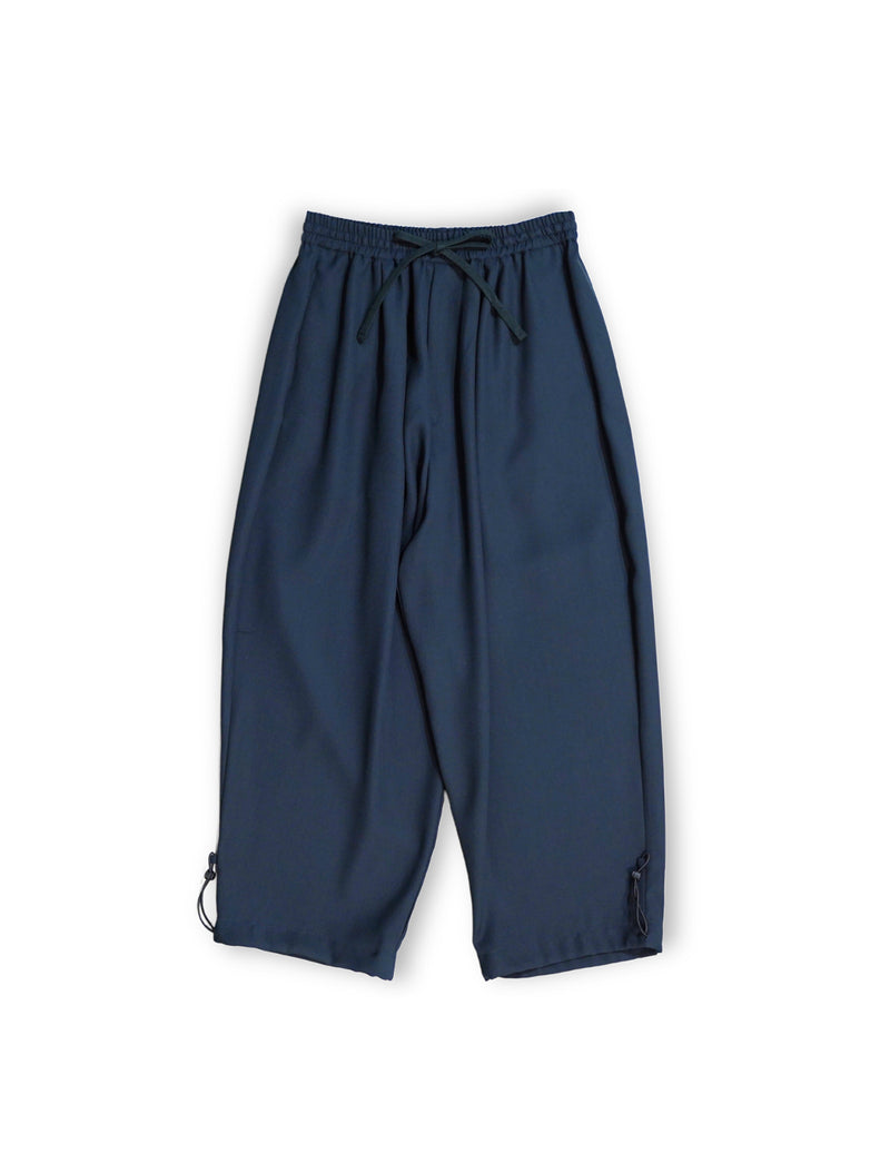 WM07-PT251074 CU/TRIXION 2WAY DOUBLE CLOTH WIDE EASY PANTS