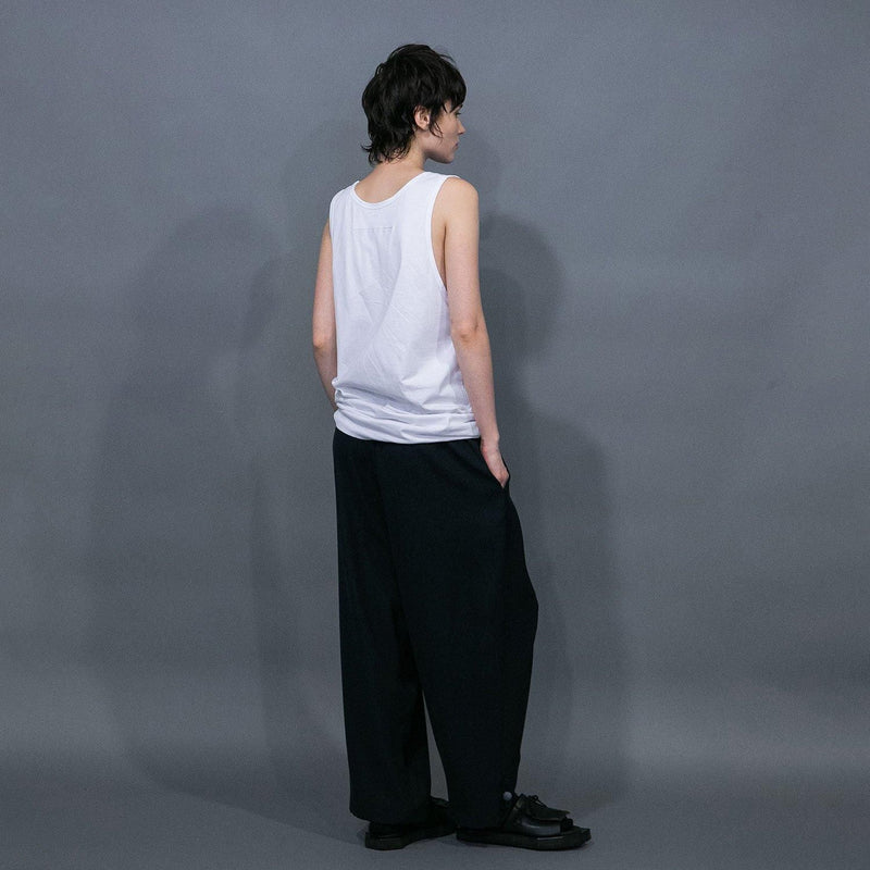 WM07-PT251074 CU/TRIXION 2WAY DOUBLE CLOTH WIDE EASY PANTS