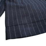 WM08-JK251081 DOBBYSTRIPE / HERRINGBONE COVERALL JACKET