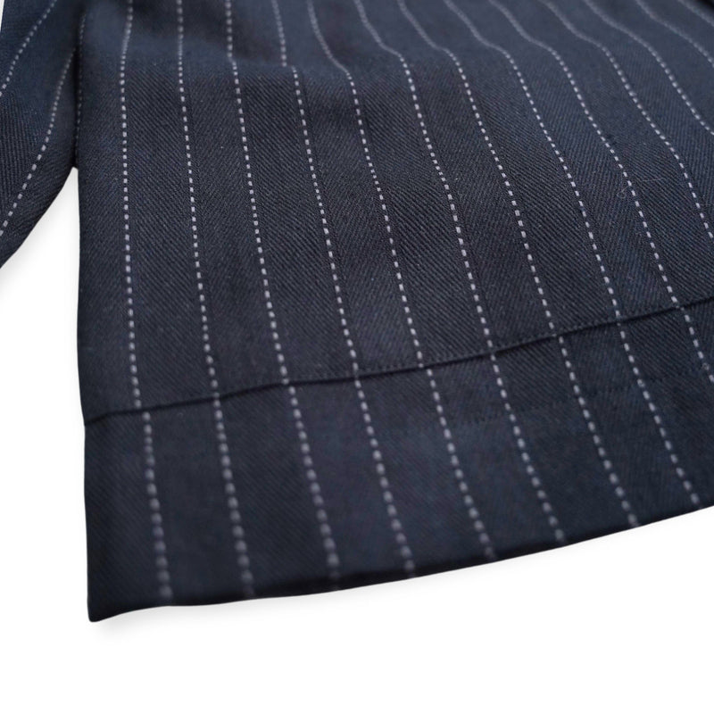 WM08-JK251081 DOBBYSTRIPE / HERRINGBONE COVERALL JACKET