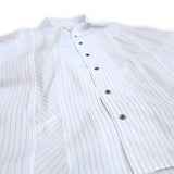 WM09-SH251091 POPLIN STRIPE RAGLAN SHORT SLEEVE SHIRT