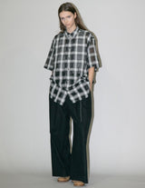 WM09-SH2610901 SIZZLE CHECK SHORT SLEEVE SHIRT