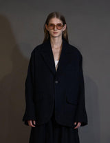 WM10-JK252101 BISHU WOOL OVERSIZE JACKET