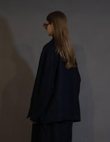 WM10-JK252101 BISHU WOOL OVERSIZE JACKET