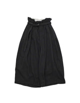 WM10-PT252103 BISHU WOOL WIDE BELT PANTS