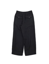 WM10-PT252104 BISHU WOOL TUCK WIDE PANTS