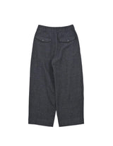 WM10-PT252104 BISHU WOOL TUCK WIDE PANTS