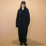 WM12-JK232122 WOOL TWILL BIG JACKET