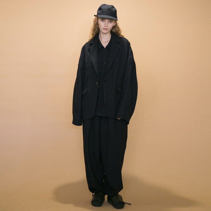 WM12-JK232122 WOOL TWILL BIG JACKET