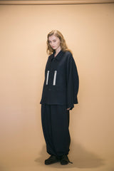 WM12-SH232121 WOOL TWILL OVERSIZE SHIRT