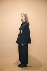 WM12-SH232121 WOOL TWILL OVERSIZE SHIRT