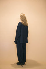 WM12-SH232121 WOOL TWILL OVERSIZE SHIRT