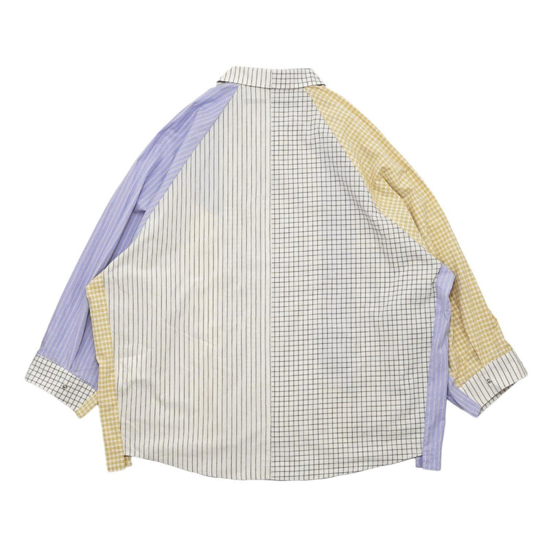 WM13-SH252131 WASHABLE COTTON RAGLAN OVERSIZE SHIRT