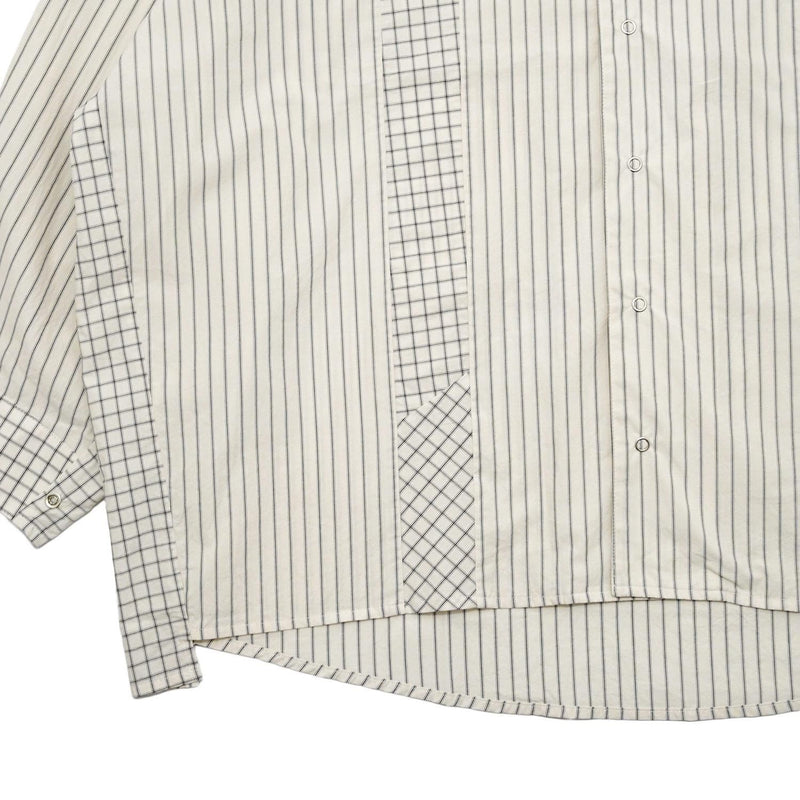 WM13-SH252131 WASHABLE COTTON RAGLAN OVERSIZE SHIRT