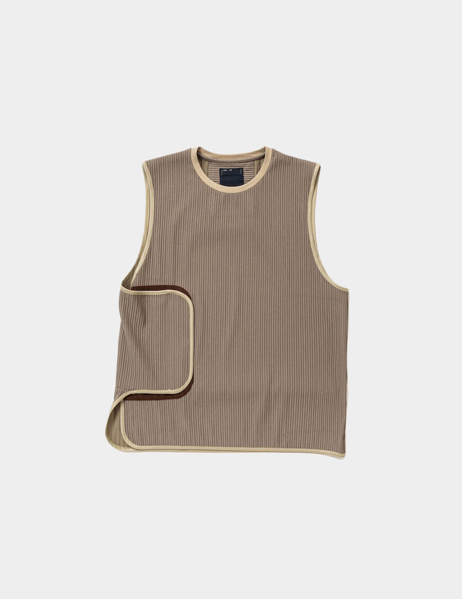 MW-CT24106 UNEVEN FABRIC CONDITIONING VEST