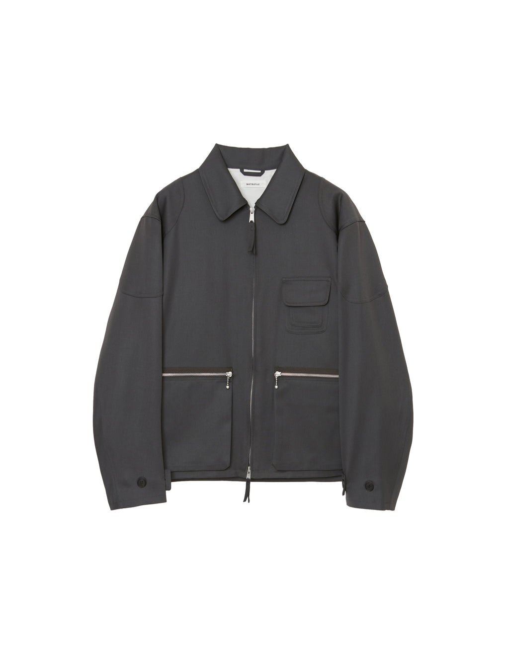 MATSUFUJI M233-0101 WOOL CARGO POCKET WORK JACKET