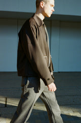 M233-0101 WOOL CARGO POCKET WORK JACKET