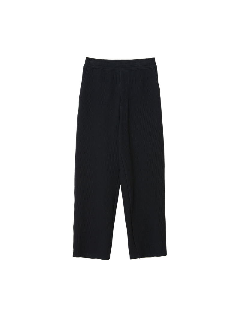 M241-0706 RIPPLE STRIPE WIDE TROUSERS