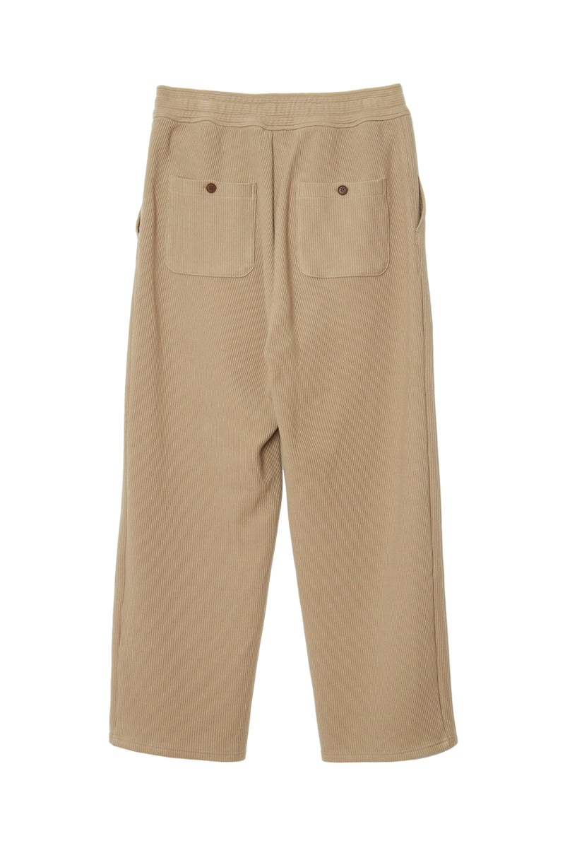 M241-0706 RIPPLE STRIPE WIDE TROUSERS