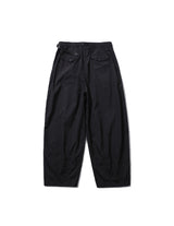 PMF024-01PT07 WIDE FLIGHT PANTS (BLACK RIPSTOP)