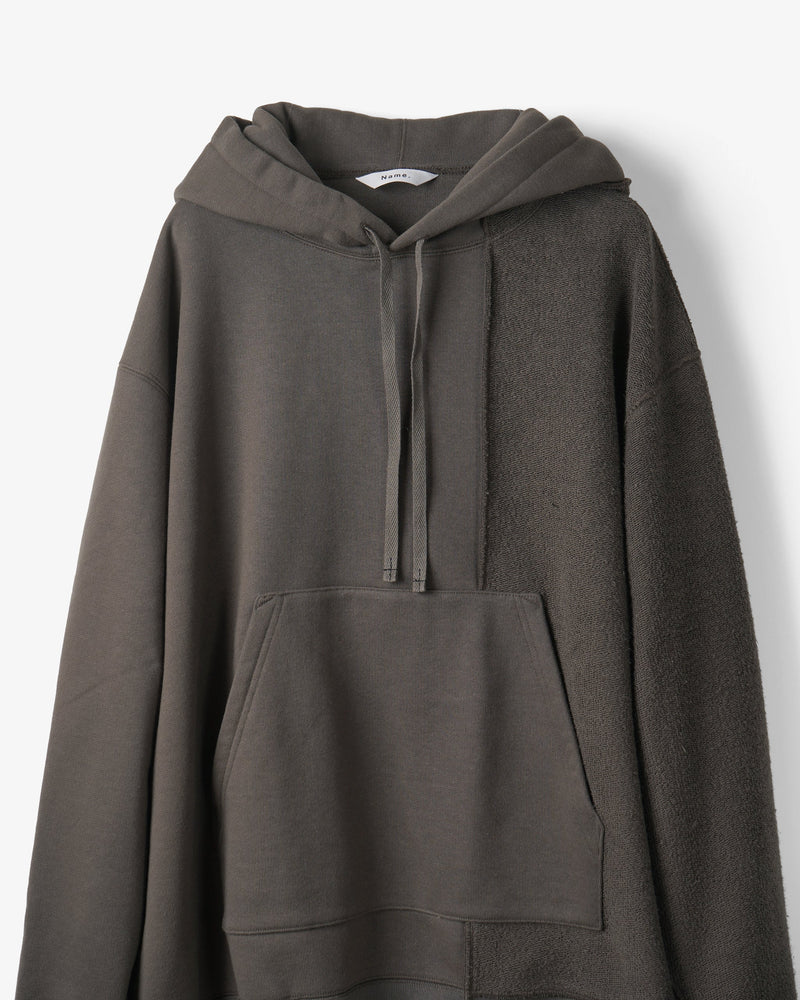 NMCU-009 ASYMMETRIC SWEAT HOODIE