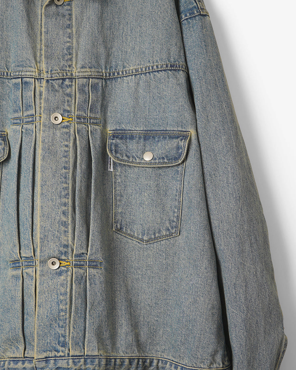 NAME. NMJK-007 VINTAGE DENIM COWBOY JACKET – hideandseekStore