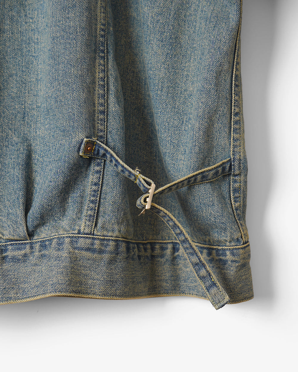 NAME. NMJK-007 VINTAGE DENIM COWBOY JACKET – hideandseekStore
