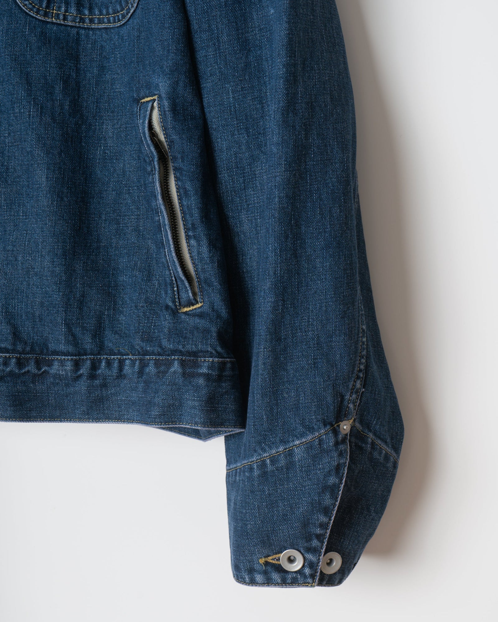 NAME. NMJK-015 BIO WASH DENIM ENGINEER JACKET – hideandseekStore