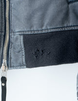 NMJK-025 WIDE POCKET FLIGHT JACKET: FADED