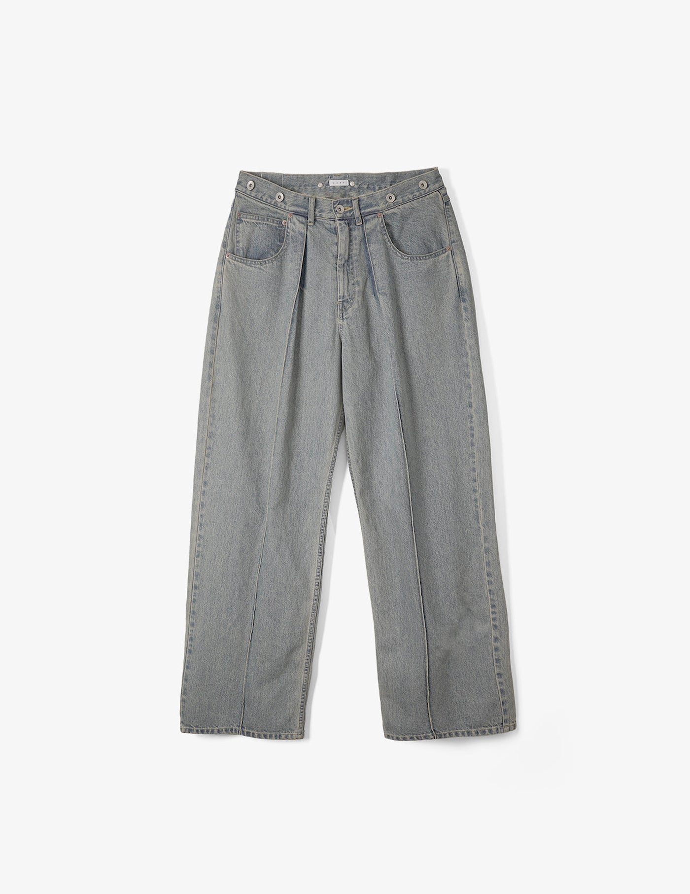NAME. NMPT-016 VINTAGE SLUB DENIM WIDE PANTS – hideandseekStore