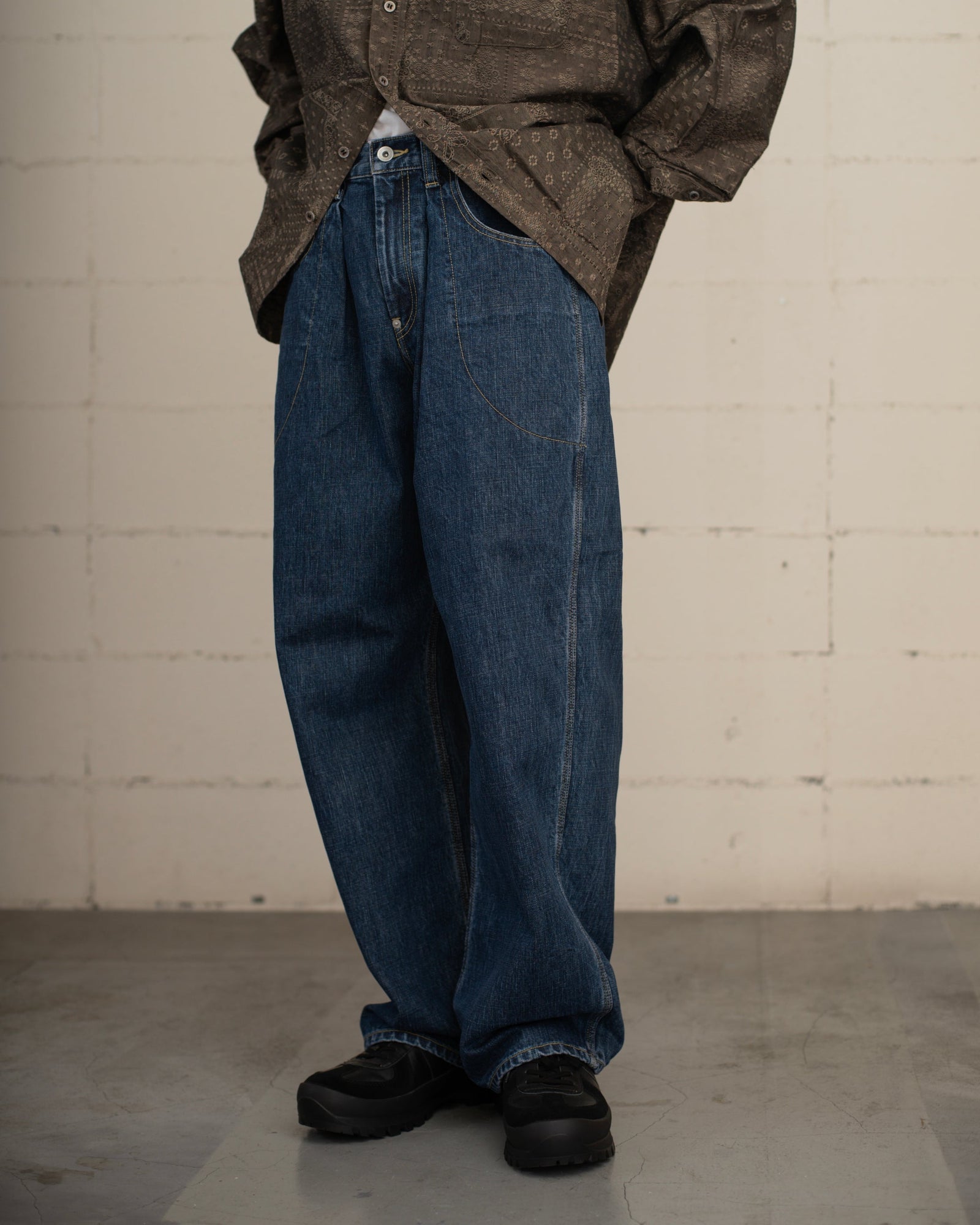パンツ NAME BIO WASH DENIM PAINTER PANTS BLACK NAME BIO WASH DENIM PAINTER PANTS BLACK OG Painter Pant